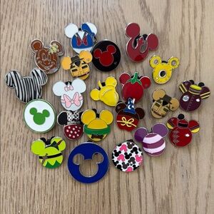 Colorful Disney Mickey Mouse Pins